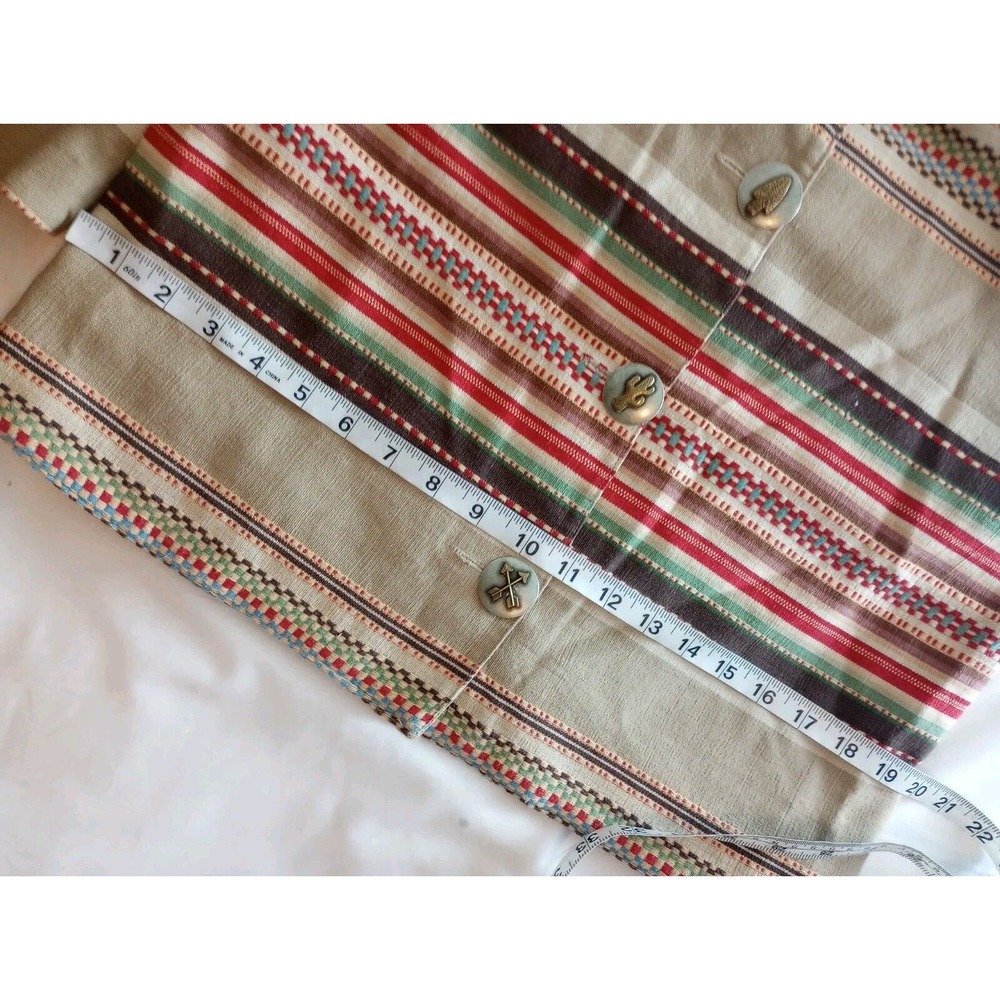 Vintage Five Star By Roper 3 Metal Studs Blazer Womens XL Western Rodeo Shacket - Picture 8 of 15